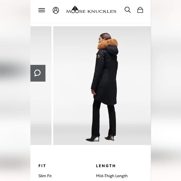 Moose Knuckles - Gold Stirling Parka Fur - Picture 3 of 13